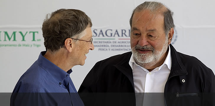 Carlos Slim & Bill Gates Join Forces For Latino Health