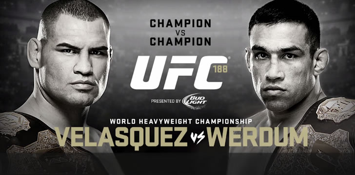 UFC 188 Cain Velasquez vs Fabricio Werdum