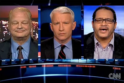 CNN's Anderson Cooper discusses ban of Chicano Studies in Arizona with a panel consisting of no Chicanos.