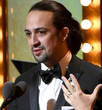 Lin-Manuel Miranda, Tony Awards 2016