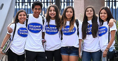 California High School Students Win Battle To Wear Dump Trump T-Shirts At School