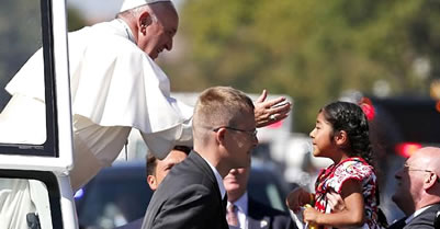 Lil Chicana Sofia Cruz Breaks The Barriers To Hand Pope Letter