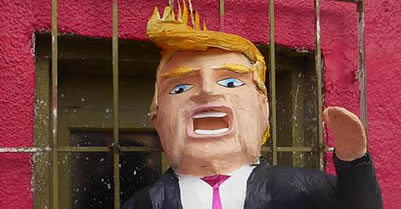 Republican Donald Trump Clownish Pinata