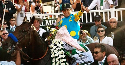 Victor Espinoza Becomes First Latino Jockey To Win Triple Crown