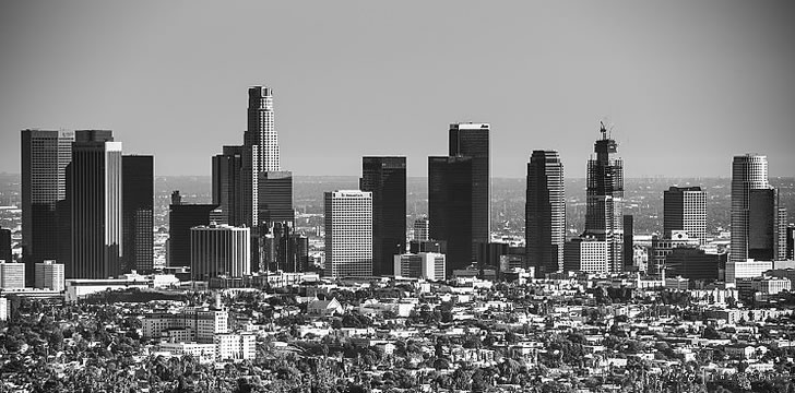 Downtown Los Angeles skyline 2016