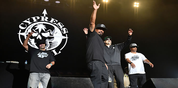 Cypress Hill on stage