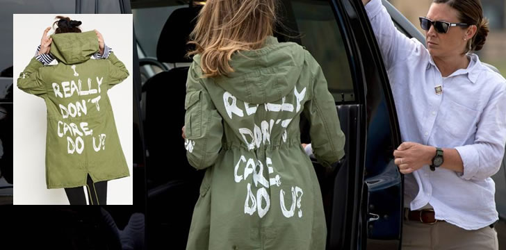 Melania: My ‘Don’t Care’ Jacket Was for My Critics and ‘Left Wing Media,’ Not Migrant Children
