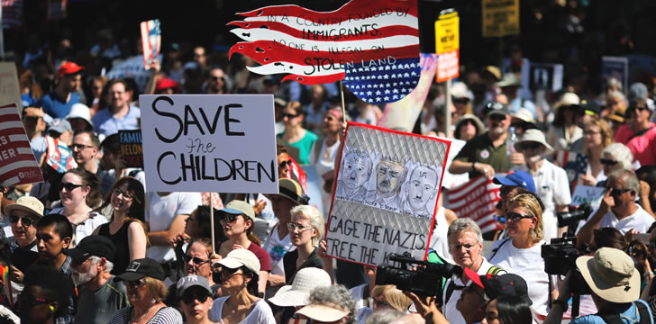 Coast-to-coast protests denounce Trump immigration policies